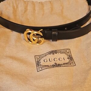 Gucci GG Marmont Thin Belt